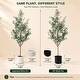 preview thumbnail 14 of 16, Artificial Olive Tree with Lifelike Fruits Fake Olive Plant Potted