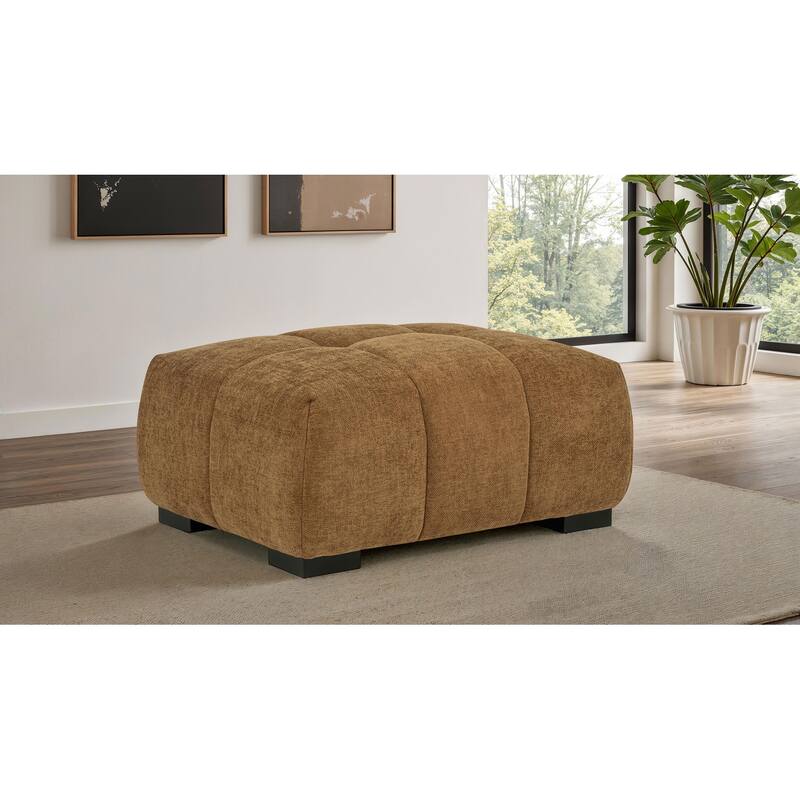 Octavia Fabric Upholstered Rectangular Ottoman