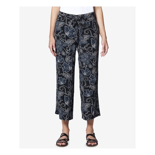 black cropped pants womens