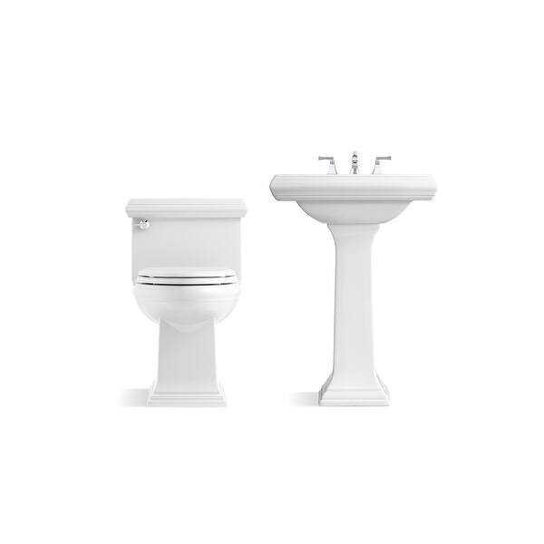 Shop Kohler K 6424 Memoirs 1 28 Gpf Elongated One Piece Comfort