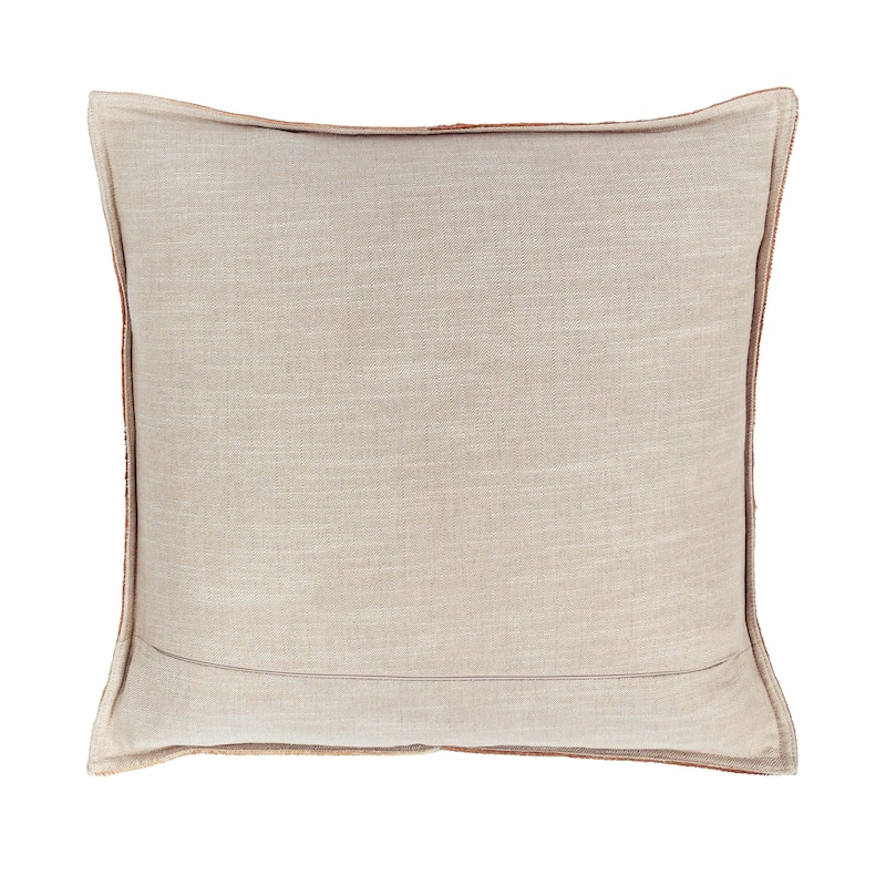 Villa by Classic Home Canada 20" Natural Hide Throw Pillow