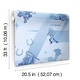 preview thumbnail 5 of 4, Disney & Pixar Toy Story 4 Retro Blue Wallpaper