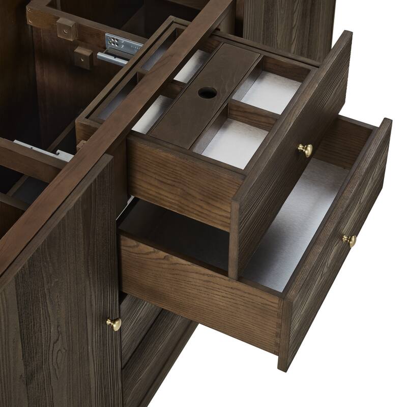 Gracyn 72" Double Vanity, Sable - 72