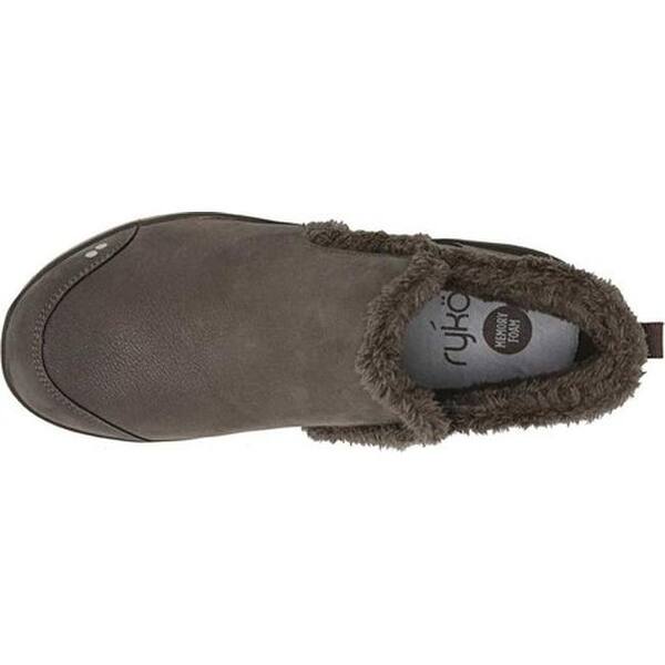 Shop Ryka Women S Namaste Bootie Truffle Ecru Suede Overstock
