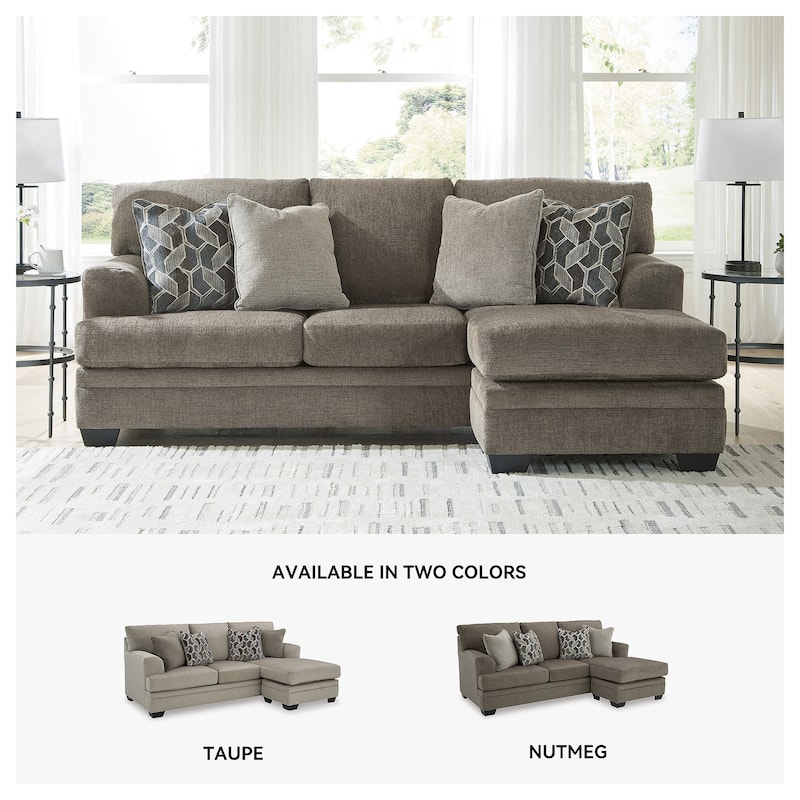 Signature Design by Ashley Stonemeade Sofa Chaise - 92" W x 62" D x 39" H