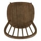 preview thumbnail 40 of 43, Declan Farmhouse High Back Spindle Dining Chairs (Set of 2) by Christopher Knight Home - 36"H