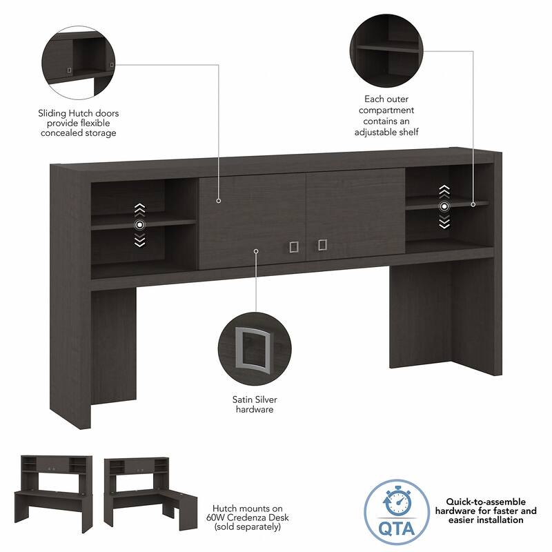 Echo 72W Desk Hutch by Bush Business Furniture