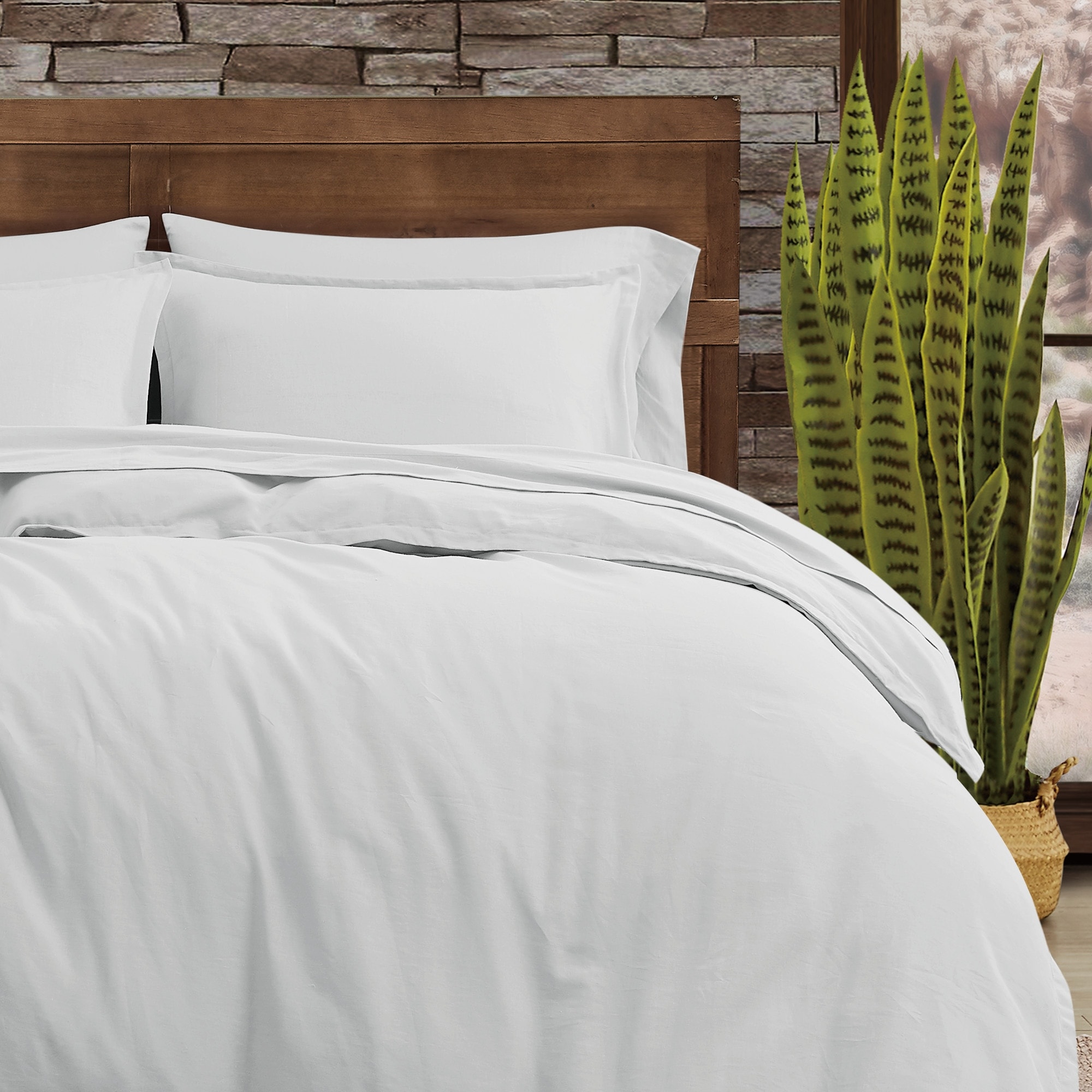 Frye Cotton Linen Blend Duvet Cover Set - On Sale - Overstock ...
