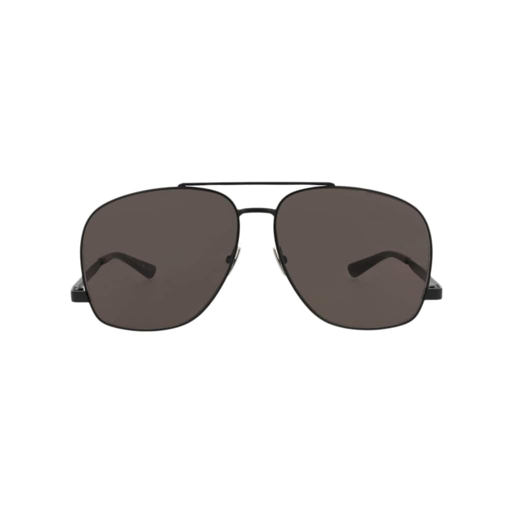 Saint Laurent Aviator-Frame Metal Sunglasses
