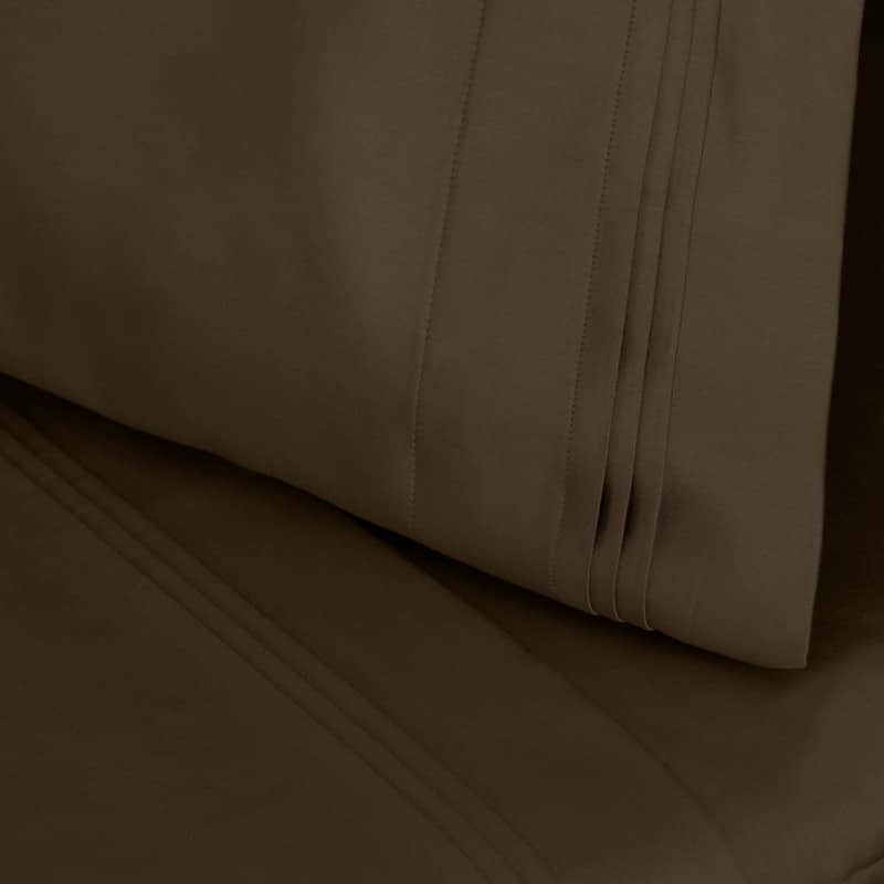 Blue Nile Mills 1500 Thread Count Egyptian Cotton Deep Pocket Solid Sheet Set