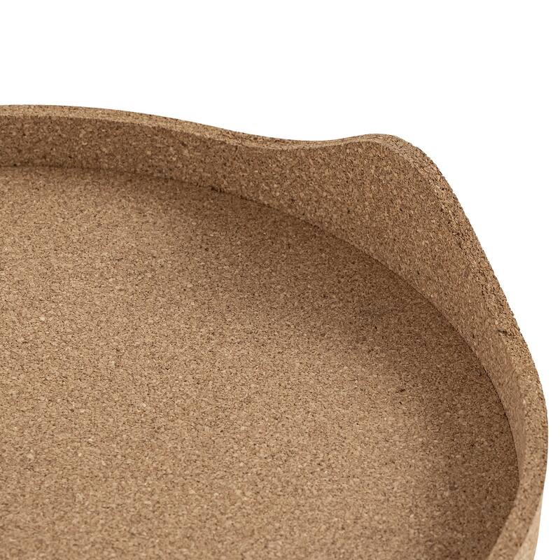 Round Cork Tray Small