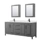 Option Dark Gray / Giotto Quartz Top / Matte Black