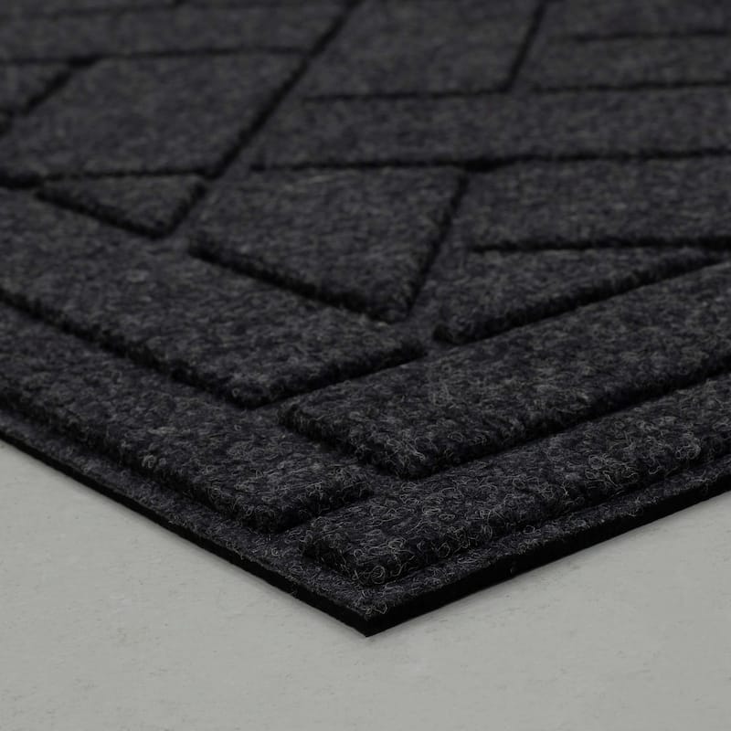 Mohawk Home Diagonal Pavers Arched 3' X 5' Door Mat