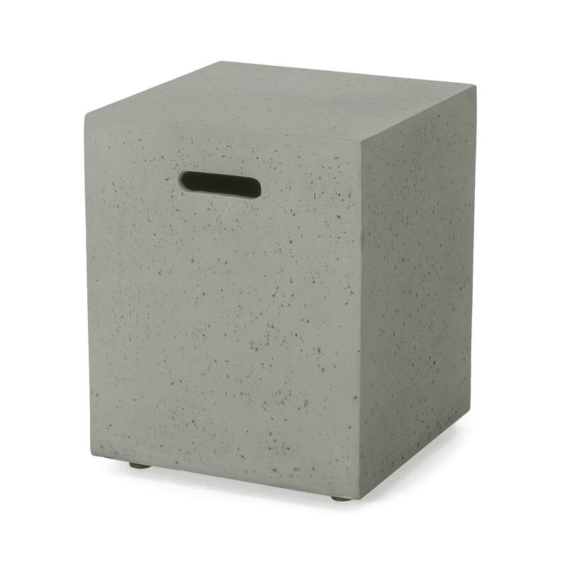 Roomfitters MGO Tank Holder with Modern Design, Durable Outdoor Cover for Patio and Garden Use