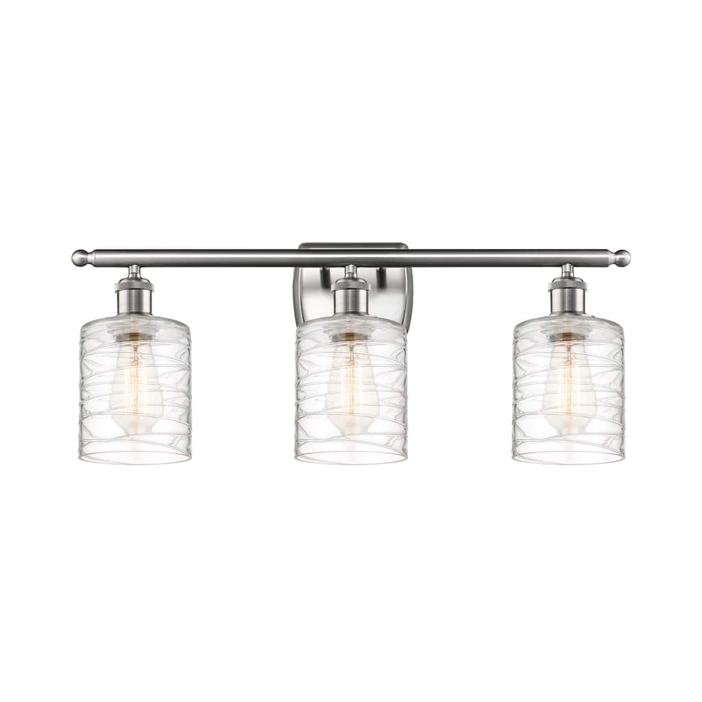 Innovations Lighting 516-3W-10-26 Cobbleskill Vanity Cobbleskill 3