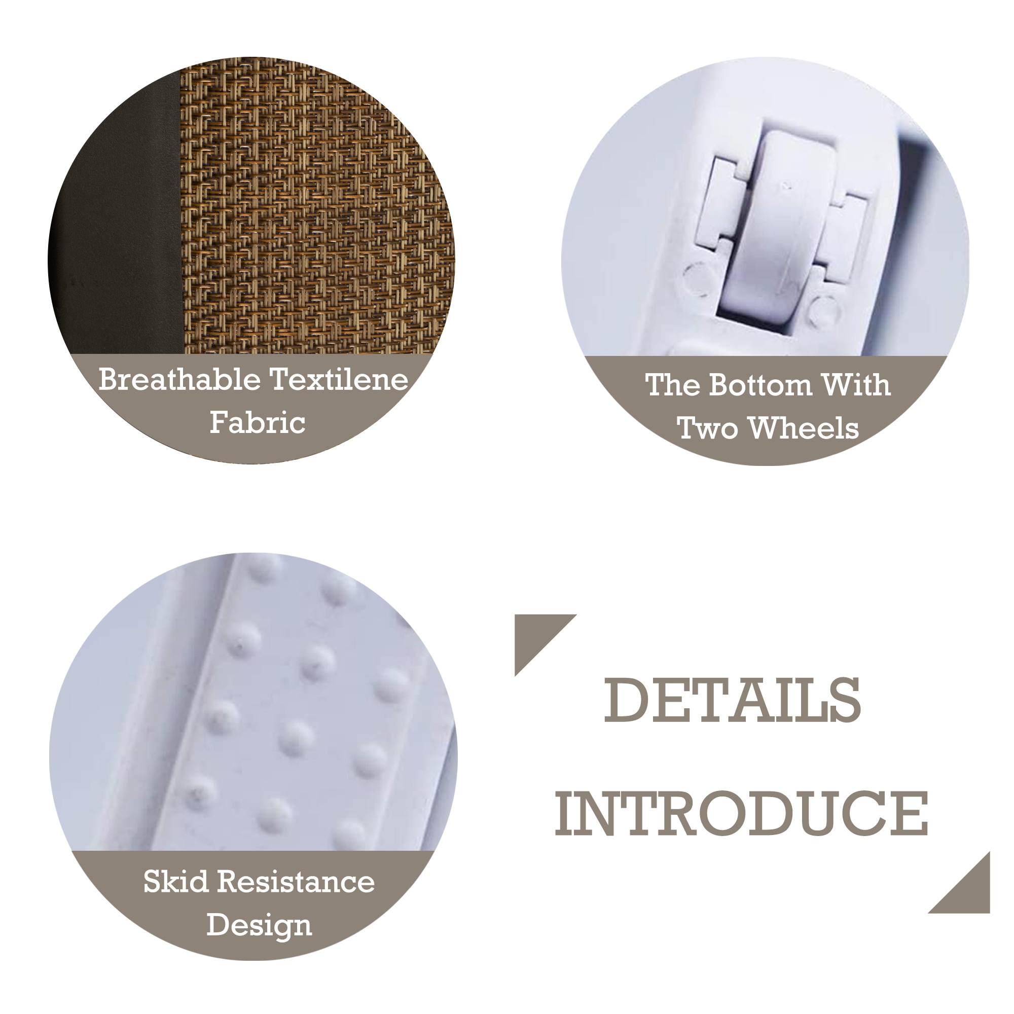 Kozyard Alan Full Flat Aluminum Table with Polypropylene Resin Legs-image