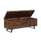 preview thumbnail 7 of 10, Broadmore 46-inch Acacia Wood Storage Bench