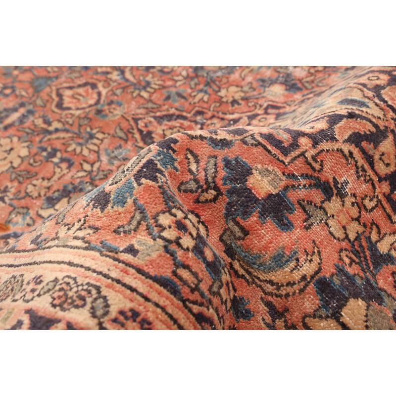 ECARPETGALLERY Hand-knotted Antalya Vintage Dark Copper Wool Rug - 3'8 x 6'3