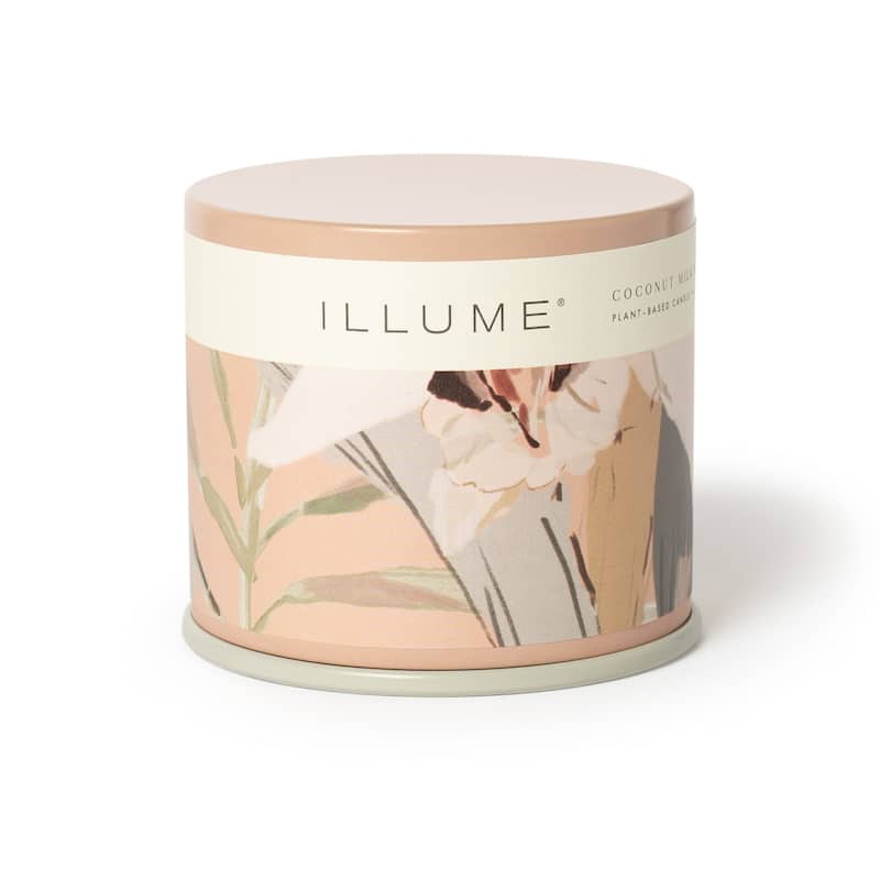 Beautifully Done Essentials Coconut Milk Mango Demi Vanity Tin Scented Candle - Vanity Tin