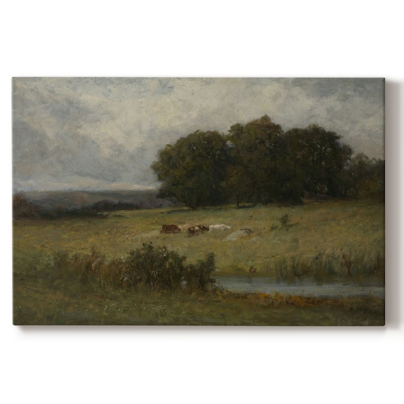 Vintage Landscape -DLXVIII -Gallery Wrapped Canvas