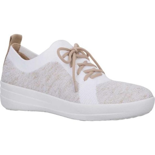 fitflop gold sneakers