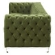 preview thumbnail 21 of 32, Keyser Modern Glam Tufted Velvet 3 Seater Sofa by Christopher Knight Home - 83.75" L x 34.50" W x 27.25" H