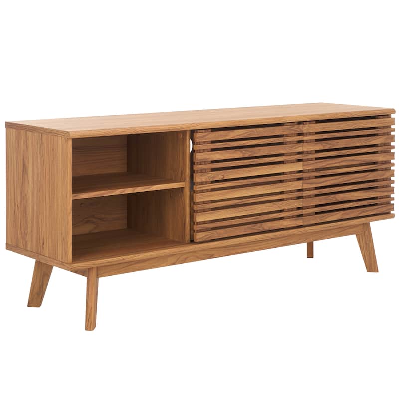 SAFAVIEH Home Esma Low Sideboard/Media Stand - 55Wx15Dx24H