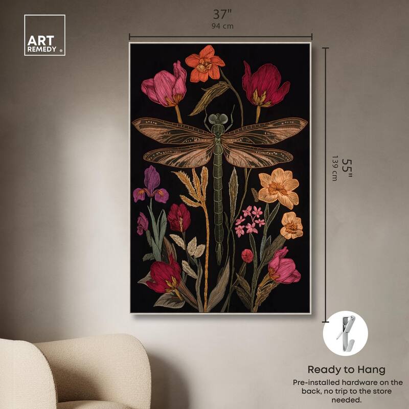 Ruby Reed Rider II Canvas by Art Remedy