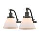 Option Oiled Rubbed Bronze / Matte White Cased