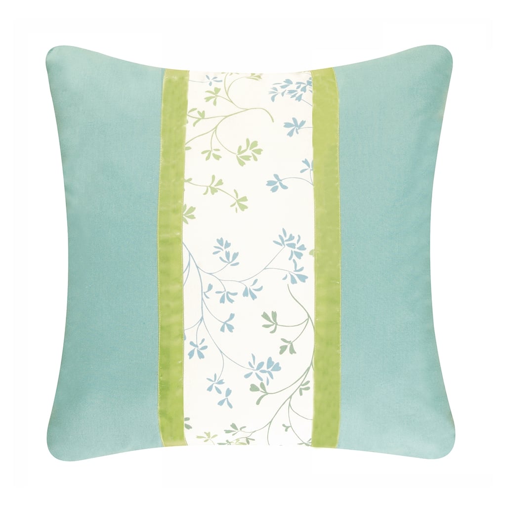 18" x 18" Patch Stripes Pieced Pillow