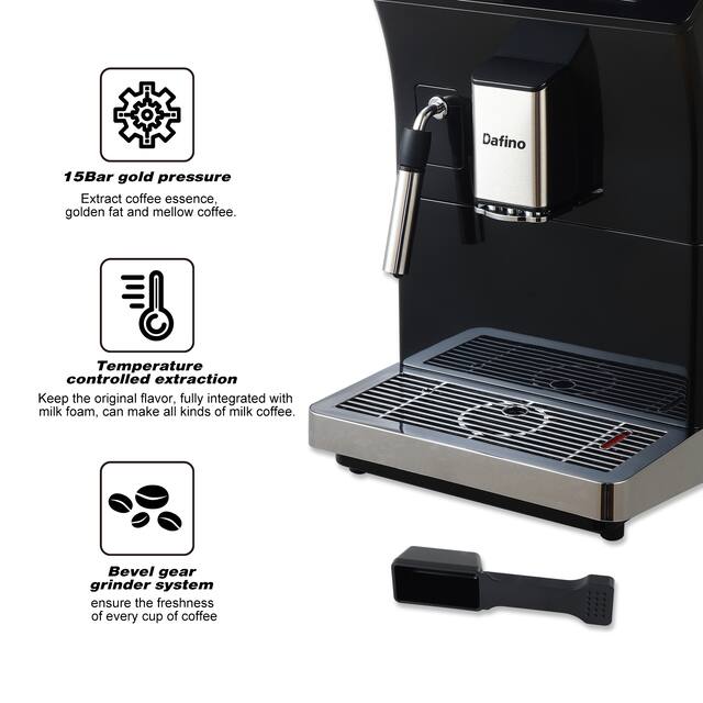 Popular Fully Automatic Espresso Machine w/ Milk Frother
