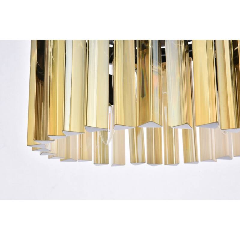 Royce Edge 3-Light Matte Black Pendant