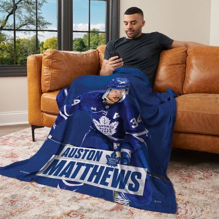 NHL Player Silk Touch Throw Blanket