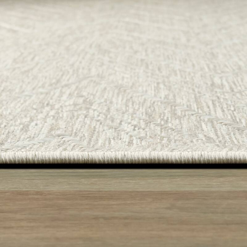 Kava Chevron Flatweave Indoor/Outdoor Area Rug