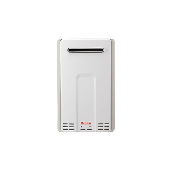 Rinnai V65EN 6.5 GPM Residential Outdoor Natural Gas Tankless Water Heater with