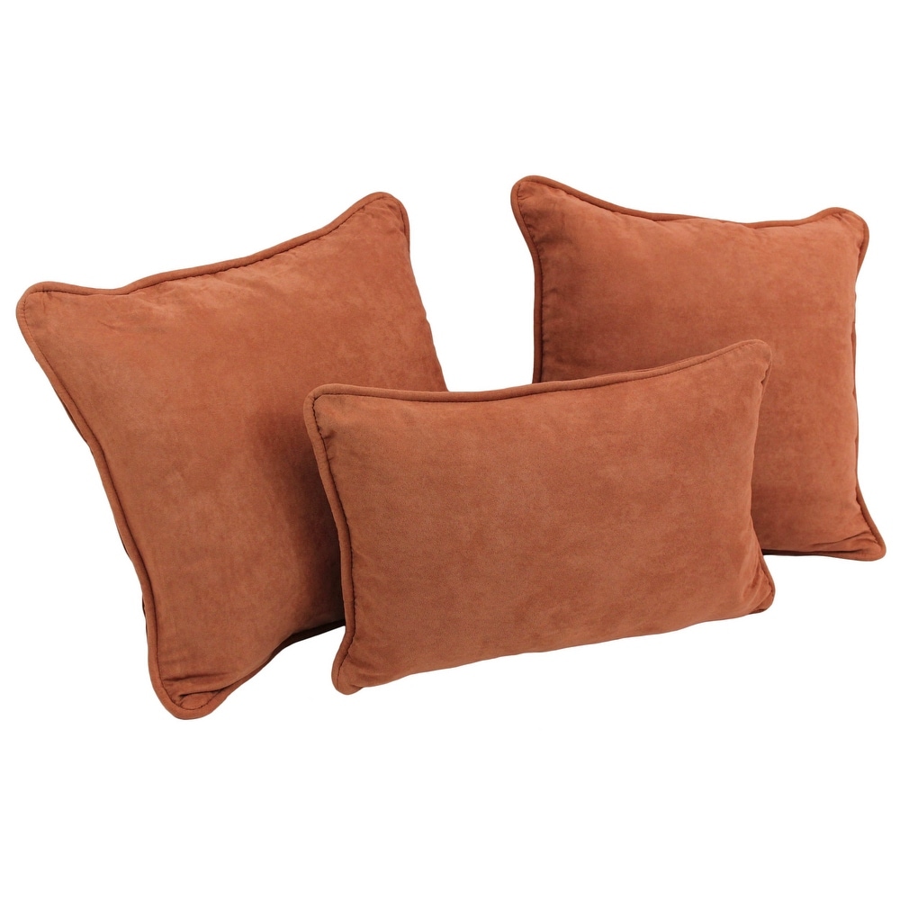 Monarch Specialties 18 x 18 Abstract Dot Pillow, Set of 2 - Brown