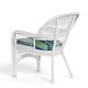 preview thumbnail 20 of 41, Portside Coastal White Outdoor Wicker Dining Set (5-Piece)