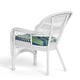 preview thumbnail 24 of 39, Portside Coastal White Outdoor Wicker Seating Set (4-Piece)