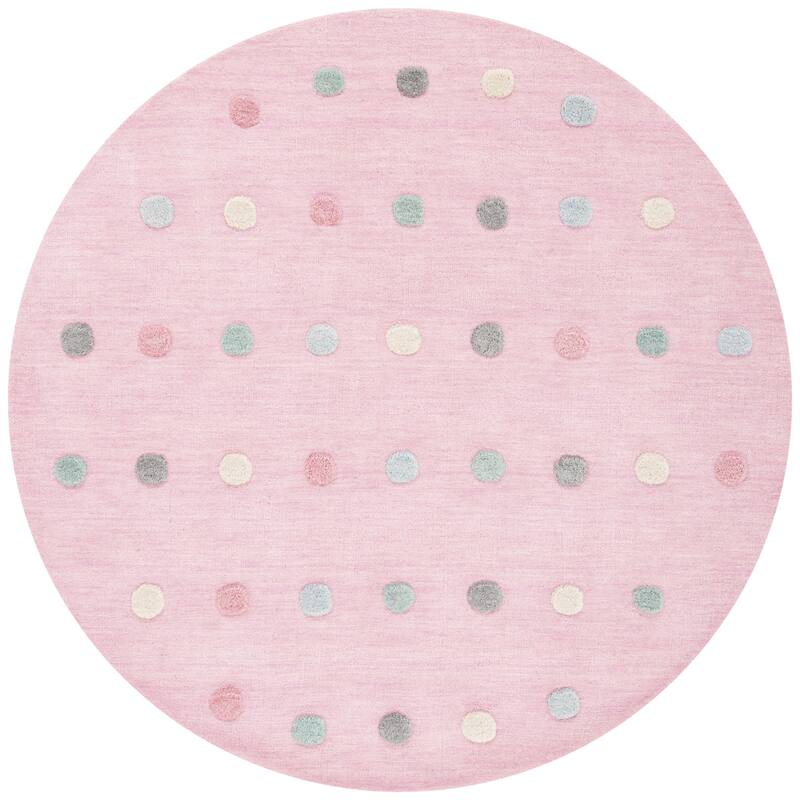 SAFAVIEH Kids Jayshree Polka Dot Wool Rug