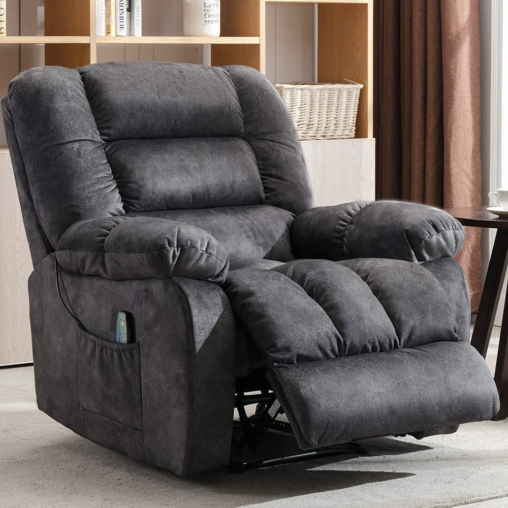 Manual Massage and Heating Recliner Sofa Chair