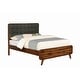 preview thumbnail 2 of 2, Roxbury Mid-century Modern Dark Walnut 4-piece Bedroom Set