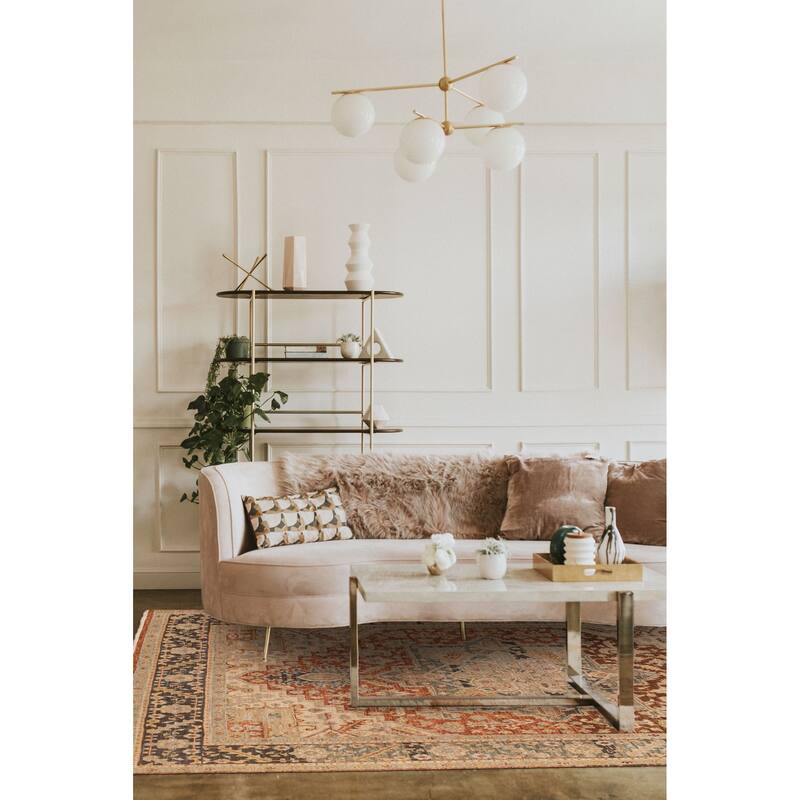 ECARPETGALLERY Hand-knotted Jamshidpour Dark Copper Wool Rug - 8'1 x 10'3