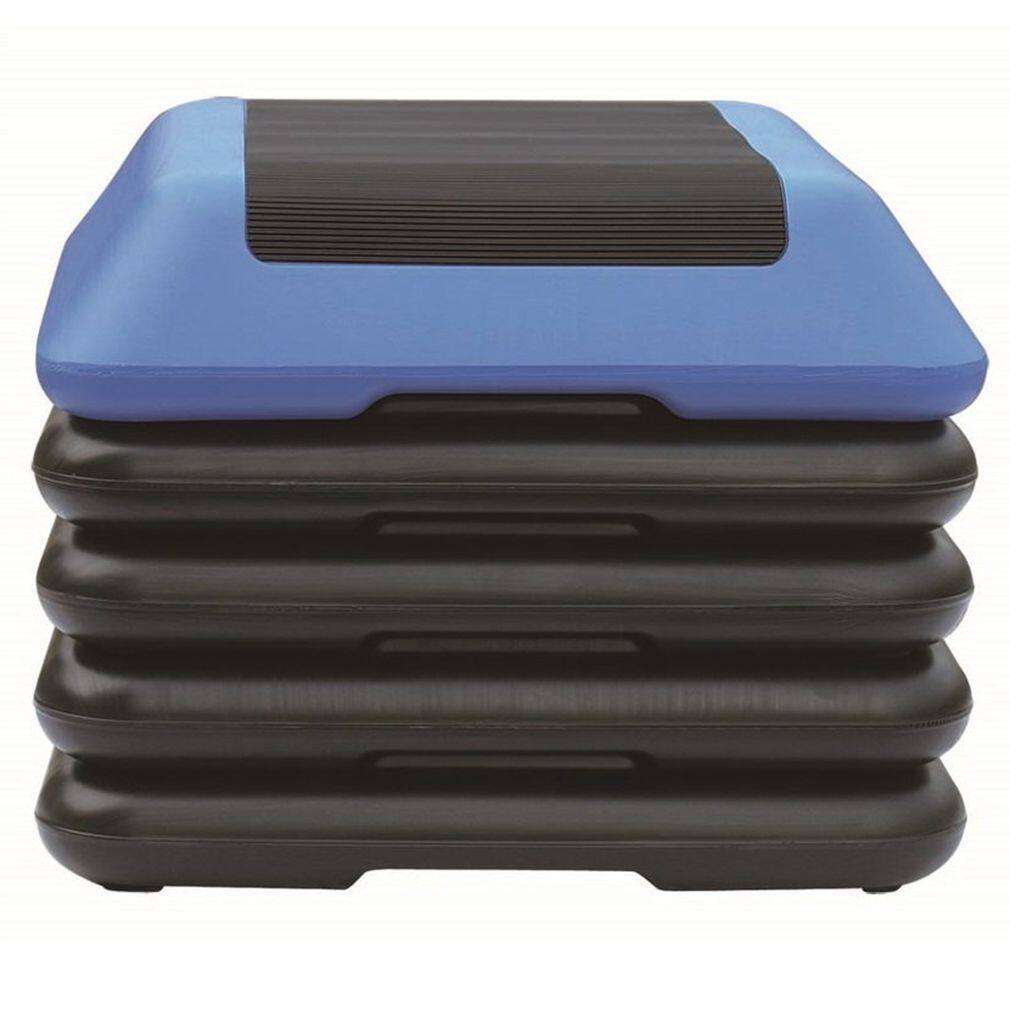 Square Aerobic Step Platform with Four Risers
