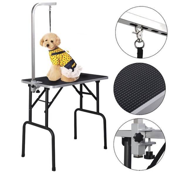 Shop Costway 32'' Adjustable Pet Dog Cat Grooming Table ...