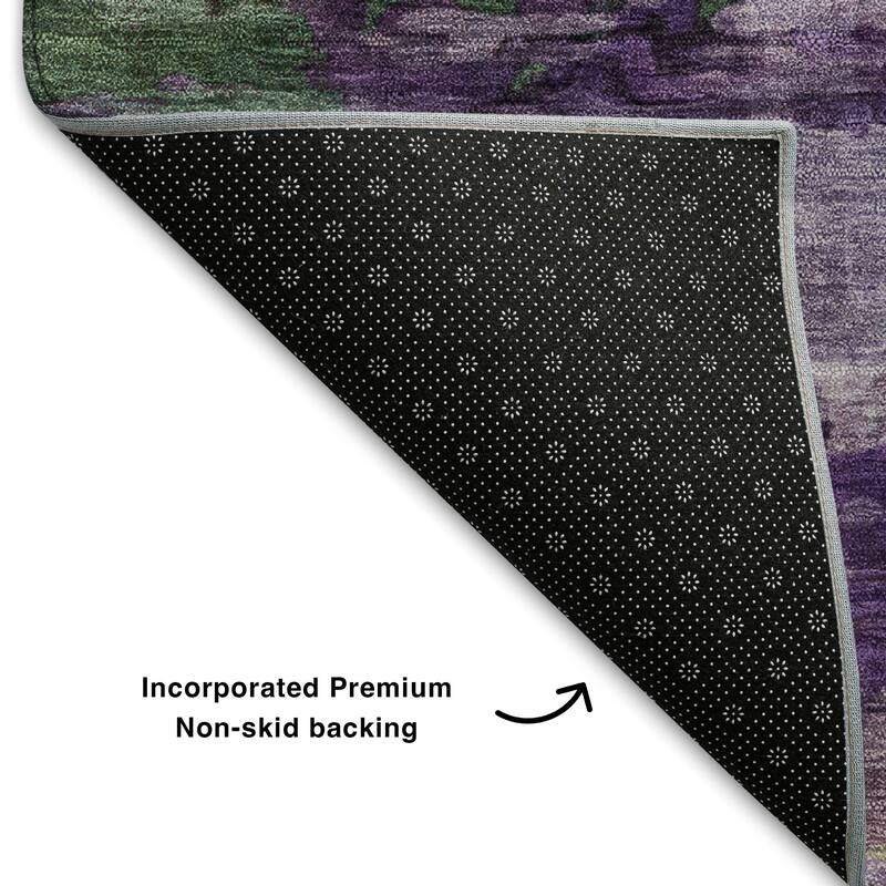 Premium Washable Super Soft Abstract Ombre Mayfield Rug