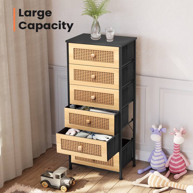 Pellebant 6 Drawers Vertical Storage Tower