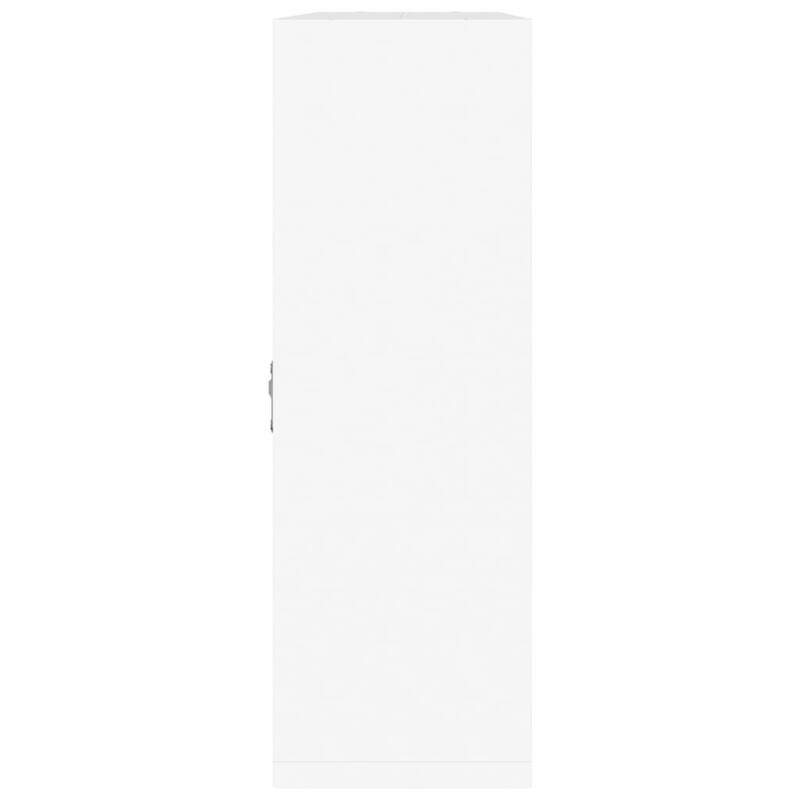 vidaXL Wall Shelf Engineered wood Wall Shelf Rectangular Modern