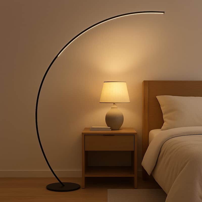 69" LED Arched Floor Lamp