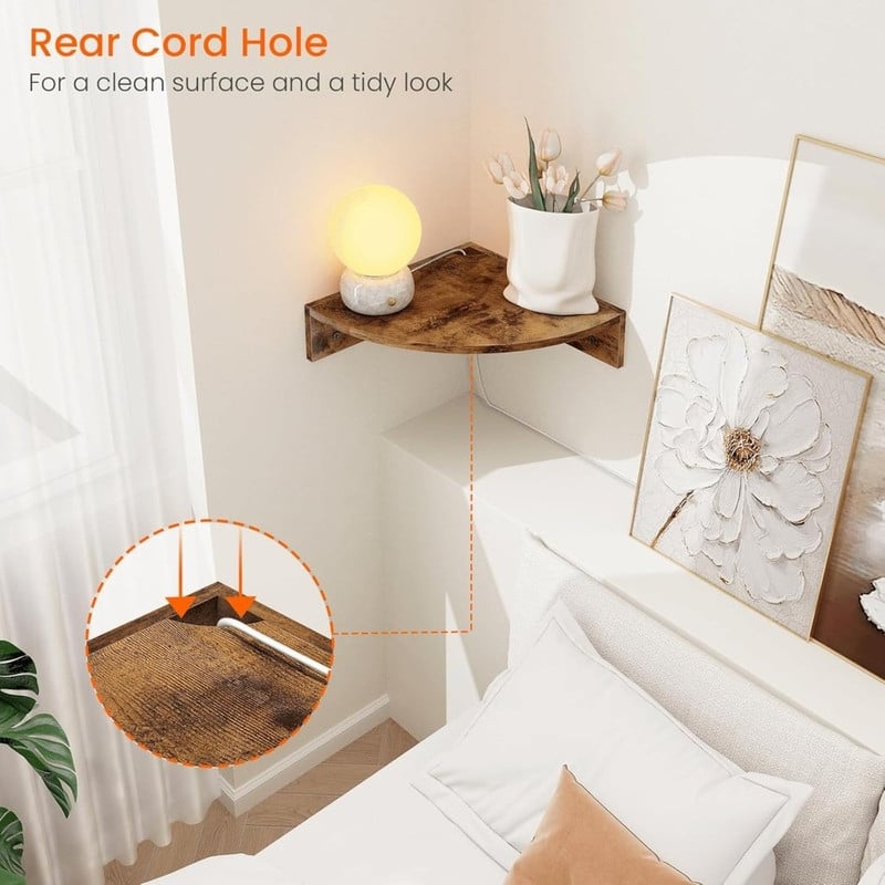 Corner Shelf Wall Mount