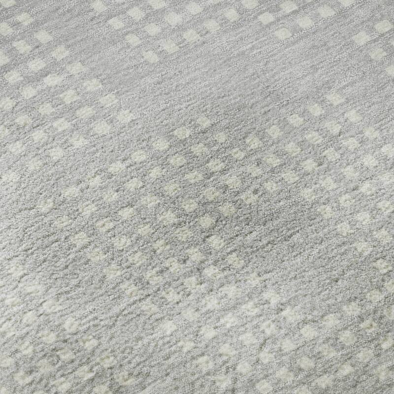 Premium Washable Super Soft Modern Houndstooth Mayfield Rug